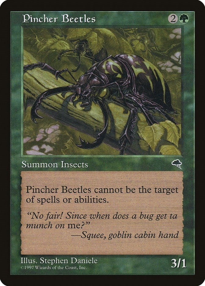 Image for Pincher Beetles (244) [Tempest] - Magic: The Gathering
