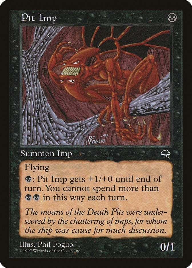 Image for Pit Imp (148) [Tempest] - Magic: The Gathering