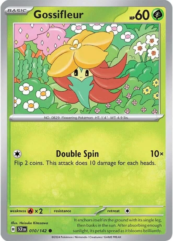 Image for Gossifleur (010/142) [SV07: Stellar Crown] - Pokemon