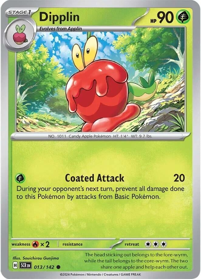 Image for Dipplin (013/142) [SV07: Stellar Crown] - Pokemon