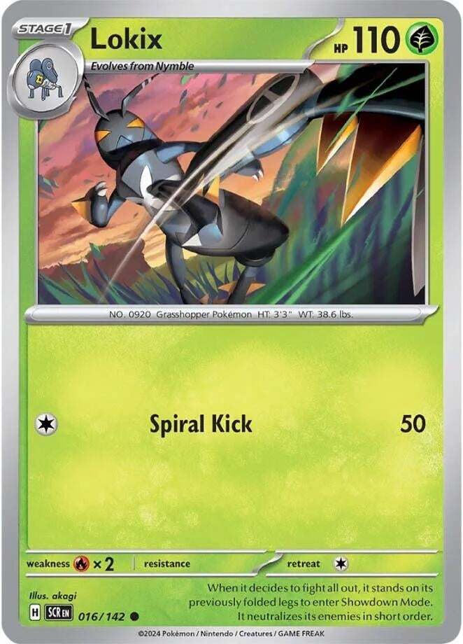 Image for Lokix (016/142) [SV07: Stellar Crown] - Pokemon