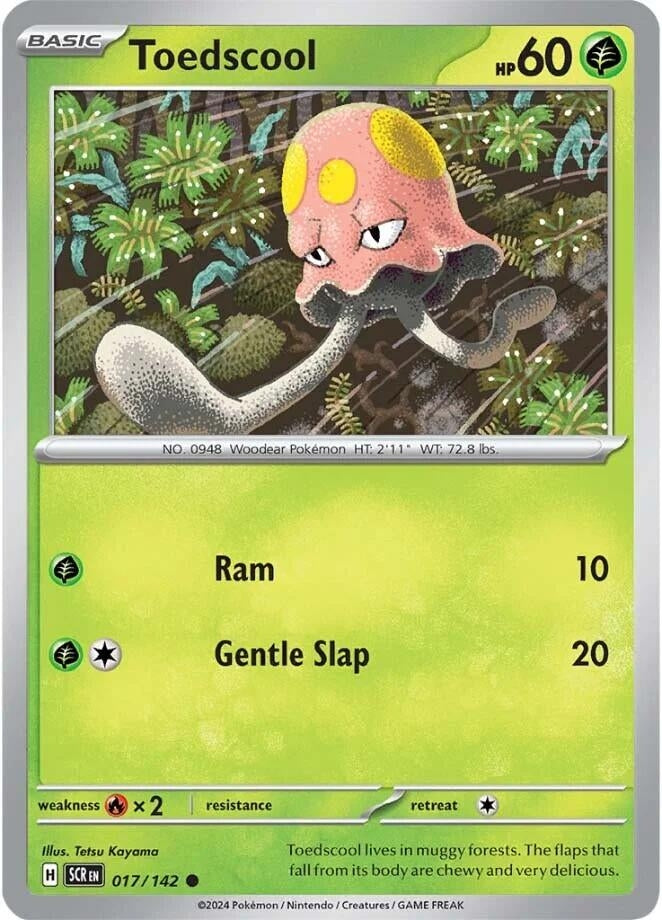 Image for Toedscool (017/142) [SV07: Stellar Crown] - Pokemon