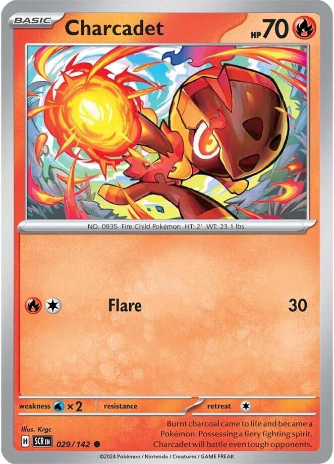 Image for Charcadet (029/142) [SV07: Stellar Crown] - Pokemon