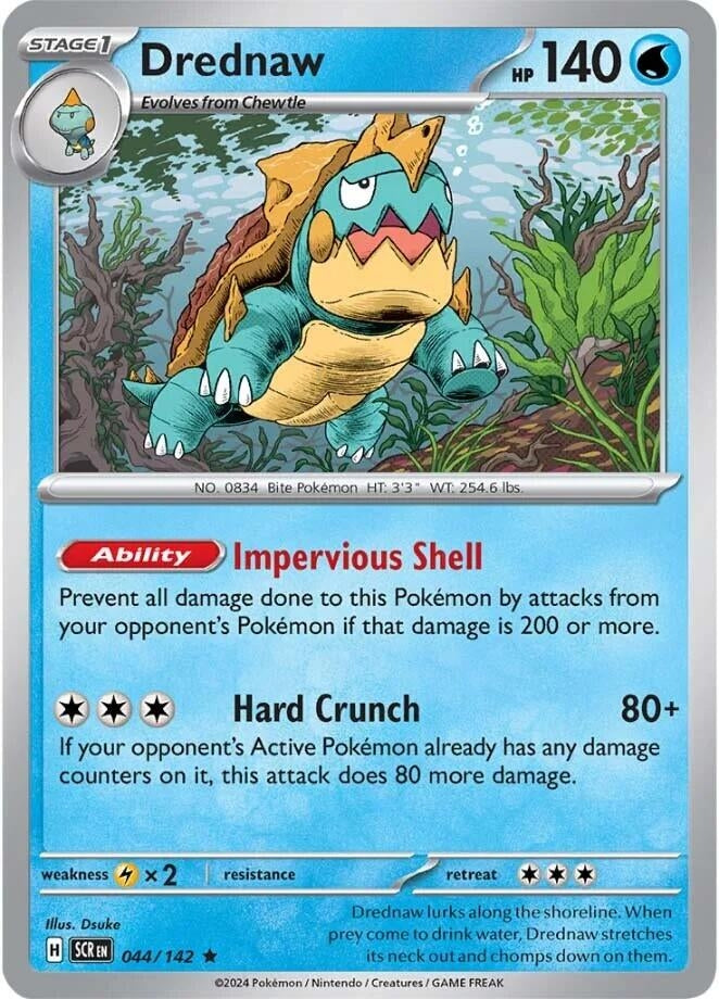 Image for Drednaw (044/142) [SV07: Stellar Crown] - Pokemon