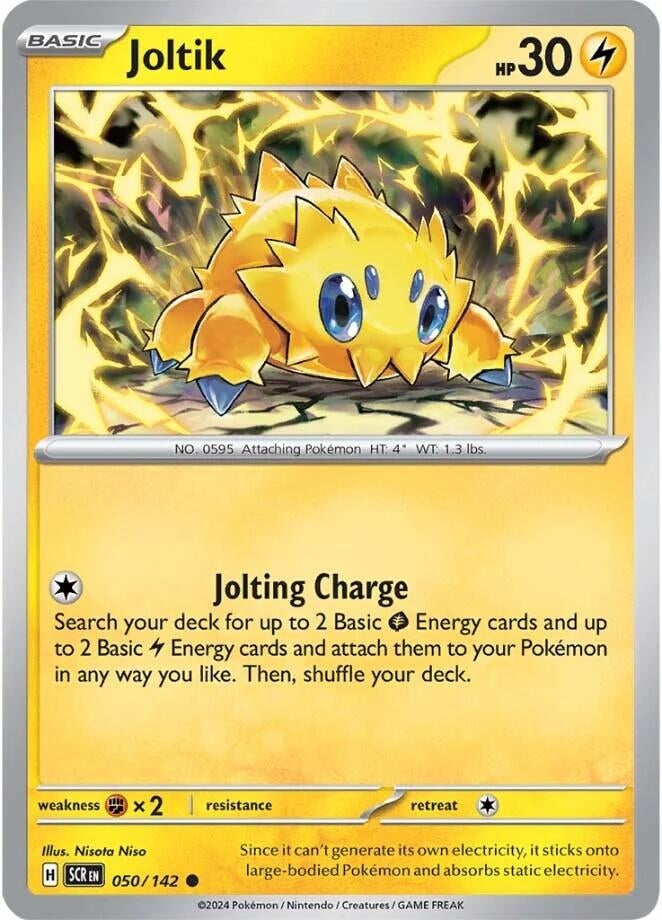 Image for Joltik (050/142) [SV07: Stellar Crown] - Pokemon