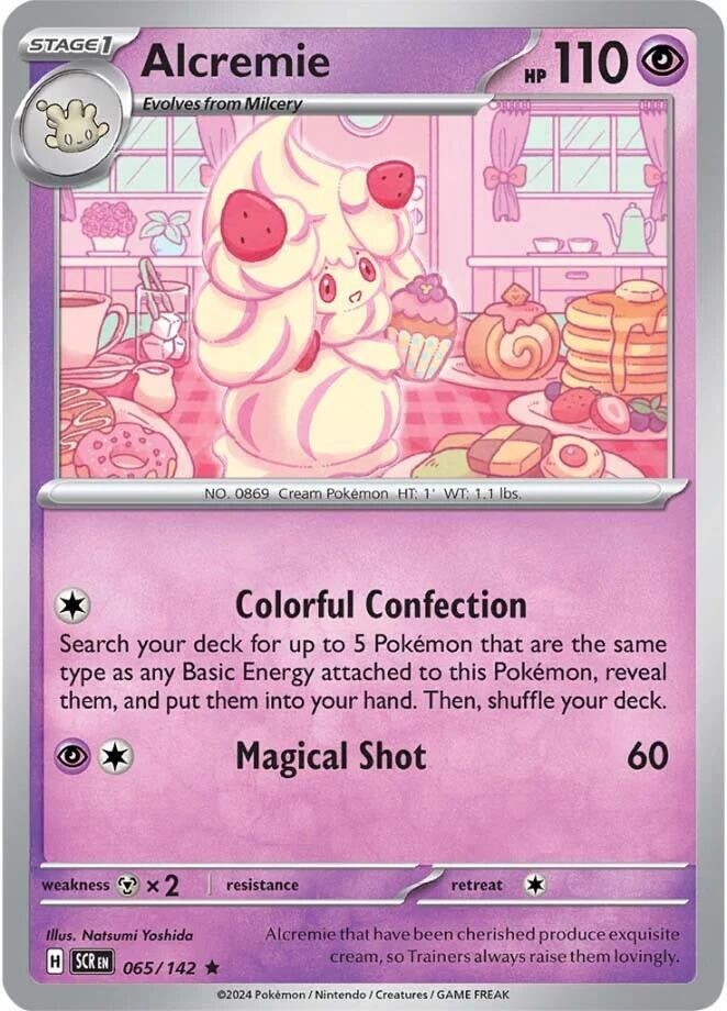 Image for Alcremie (065/142) [SV07: Stellar Crown] - Pokemon