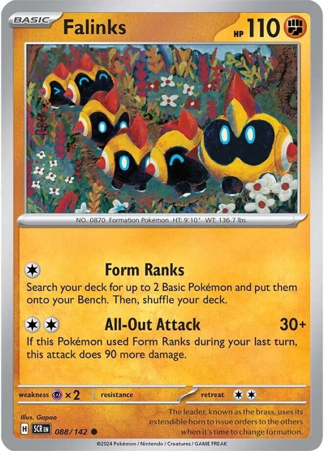Image for Falinks (088/142) [SV07: Stellar Crown] - Pokemon