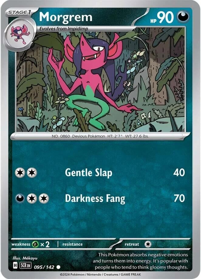 Image for Morgrem (095/142) [SV07: Stellar Crown] - Pokemon