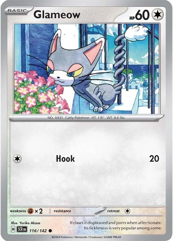 Image for Glameow (116/142) [SV07: Stellar Crown] - Pokemon