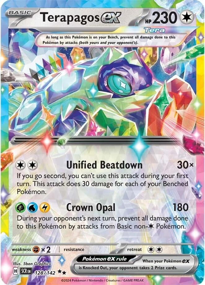 Image for Terapagos ex (128/142) [SV07: Stellar Crown] - Pokemon