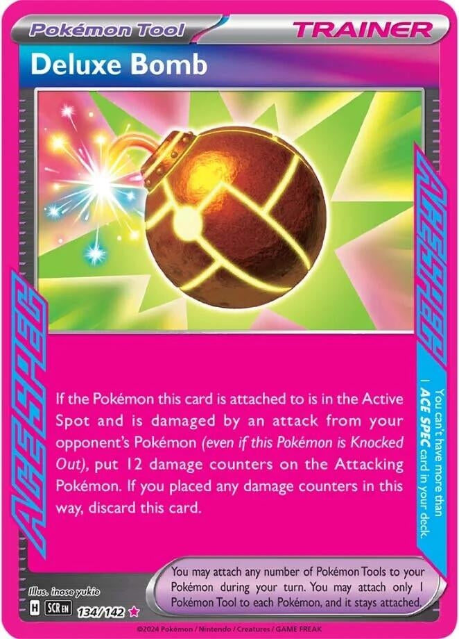 Image for Deluxe Bomb (134/142) [SV07: Stellar Crown] - Pokemon