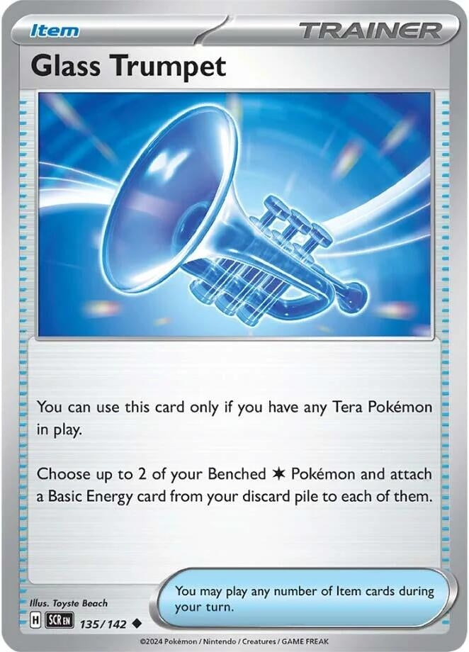 Image for Glass Trumpet (135/142) [SV07: Stellar Crown] - Pokemon