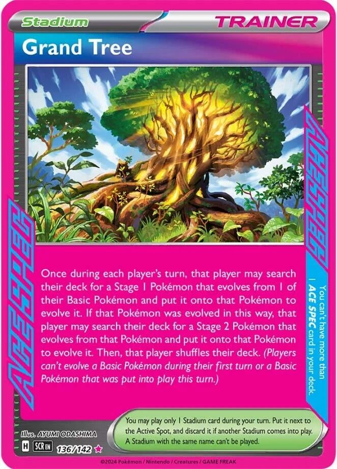 Image for Grand Tree (136/142) [SV07: Stellar Crown] - Pokemon