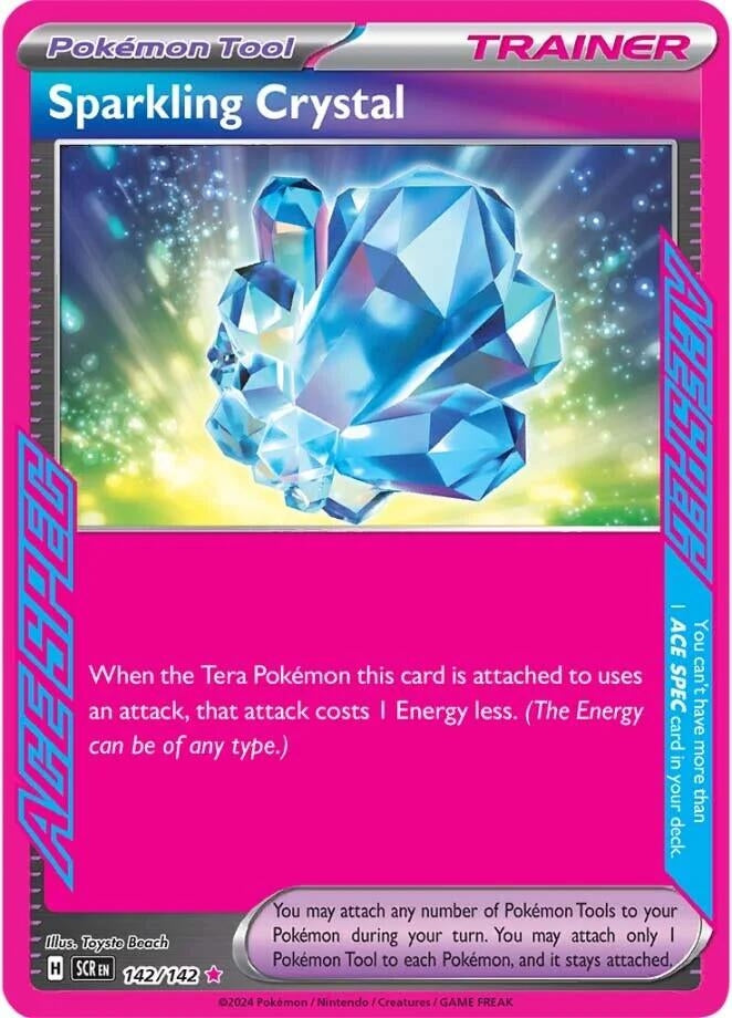 Image for Sparkling Crystal (142/142) [SV07: Stellar Crown] - Pokemon