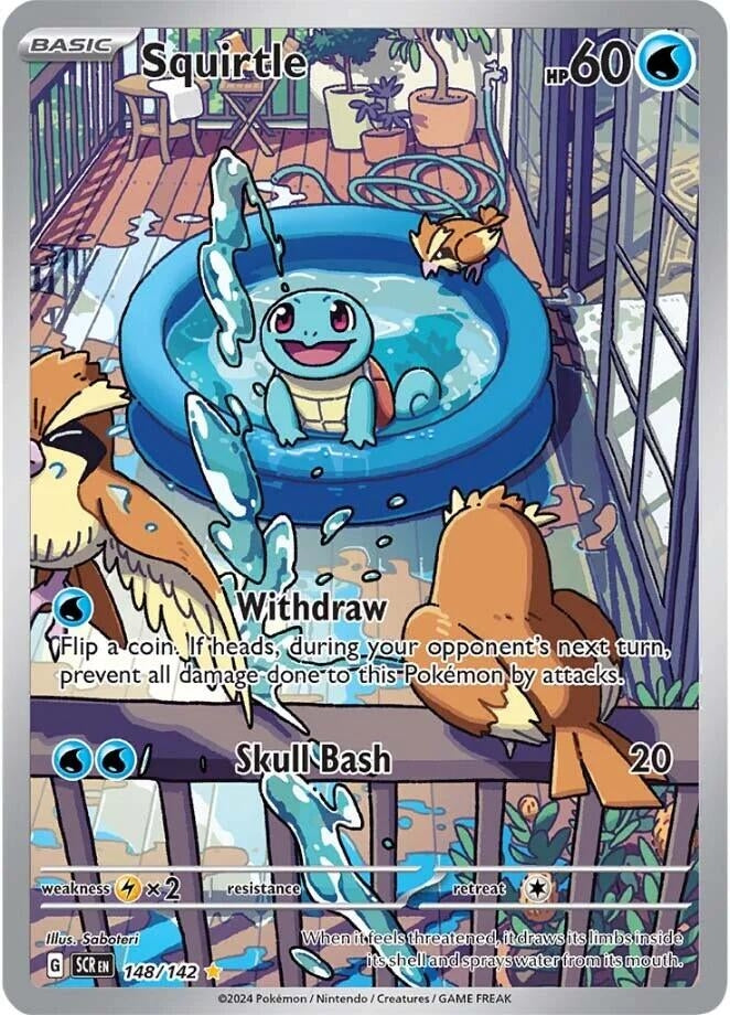 Image for Squirtle (148/142) [SV07: Stellar Crown] - Pokemon