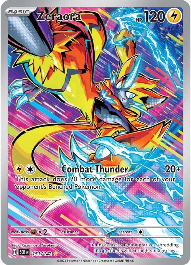 Image for Zeraora (151/142) [SV07: Stellar Crown] - Pokemon