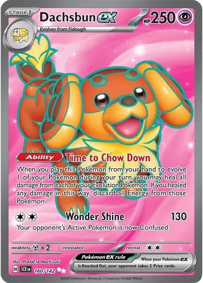 Image for Dachsbun ex (160/142) [SV07: Stellar Crown] - Pokemon