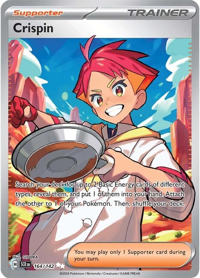 Image for Crispin (164/142) [SV07: Stellar Crown] - Pokemon