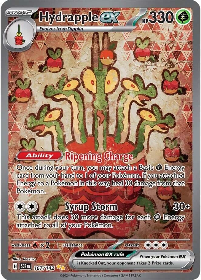 Image for Hydrapple ex (167/142) [SV07: Stellar Crown] - Pokemon