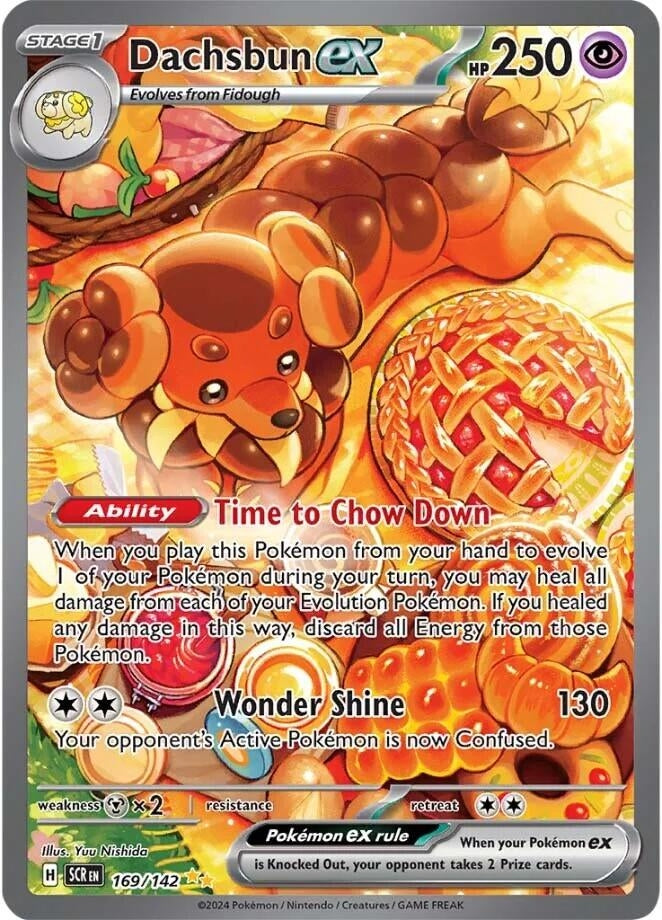 Image for Dachsbun ex (169/142) [SV07: Stellar Crown] - Pokemon