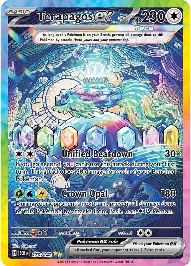 Terapagos ex (170/142) [SV07: Stellar Crown]