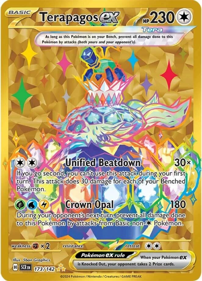 Image for Terapagos ex (173/142) [SV07: Stellar Crown] - Pokemon
