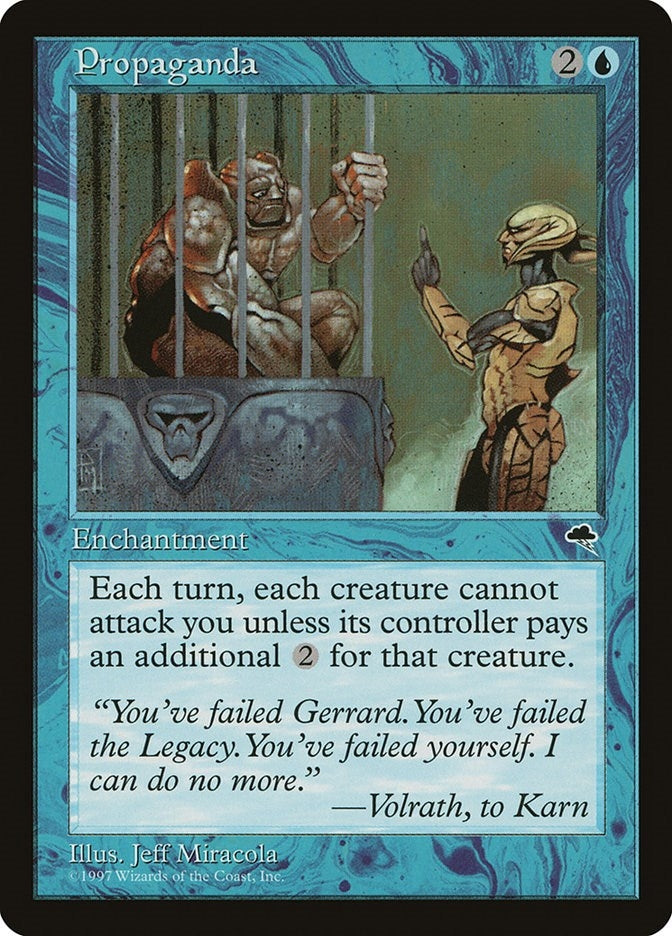 Image for Propaganda (80) [Tempest] - Magic: The Gathering