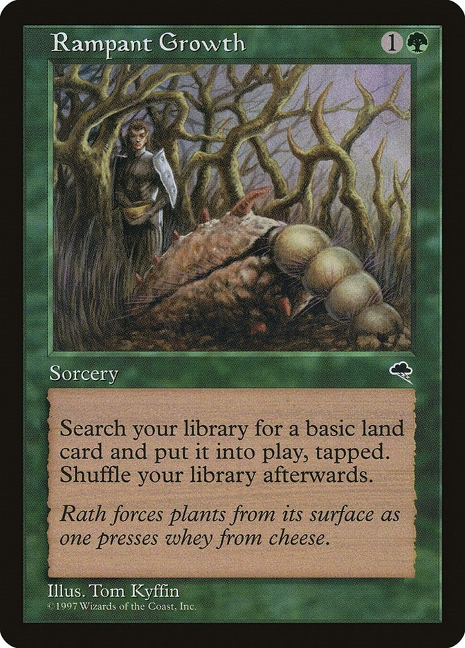 Image for Rampant Growth (245) [Tempest] - Magic: The Gathering