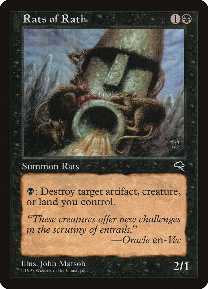 Image for Rats of Rath (150) [Tempest] - Magic: The Gathering