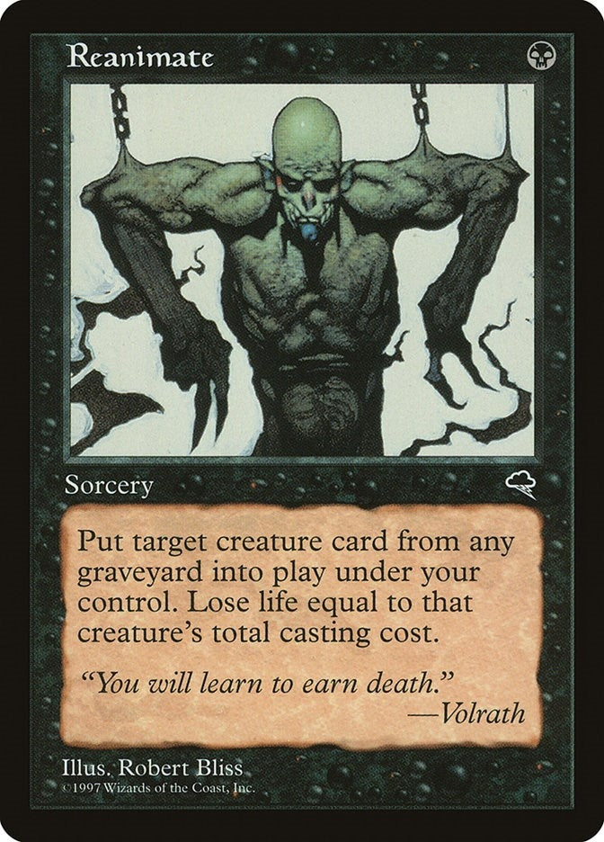 Image for Reanimate (151) [Tempest] - Magic: The Gathering
