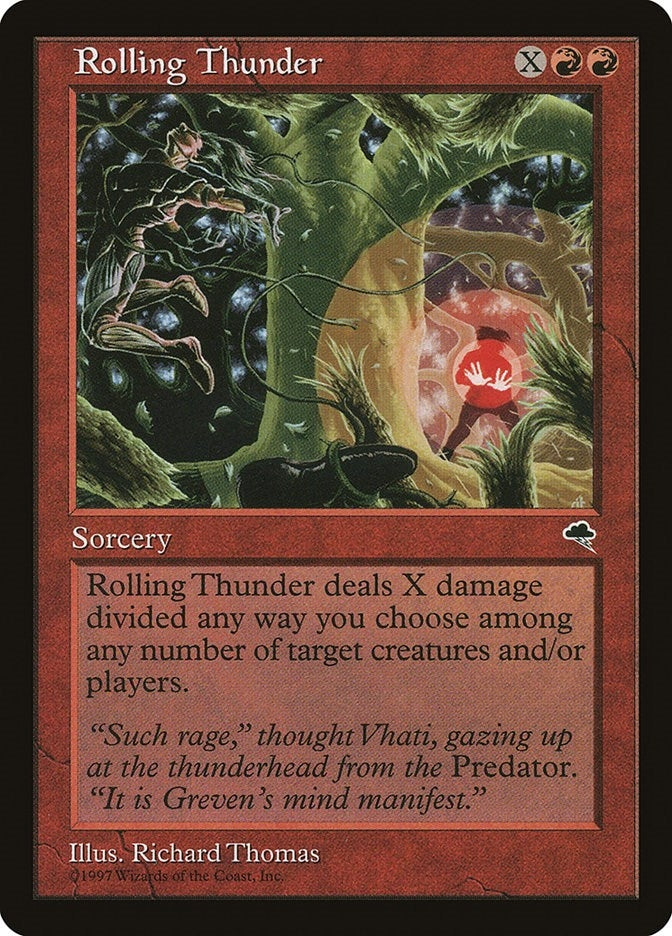 Image for Rolling Thunder (198) [Tempest] - Magic: The Gathering