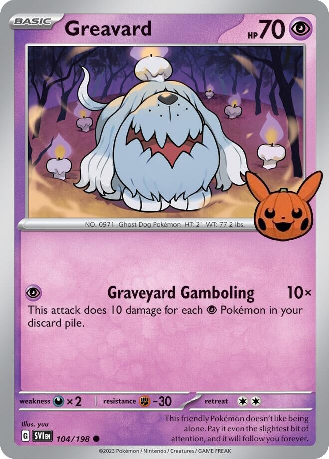Image for Greavard (042/091) [Trick or Trade BOOster Bundle 2024] - Pokemon
