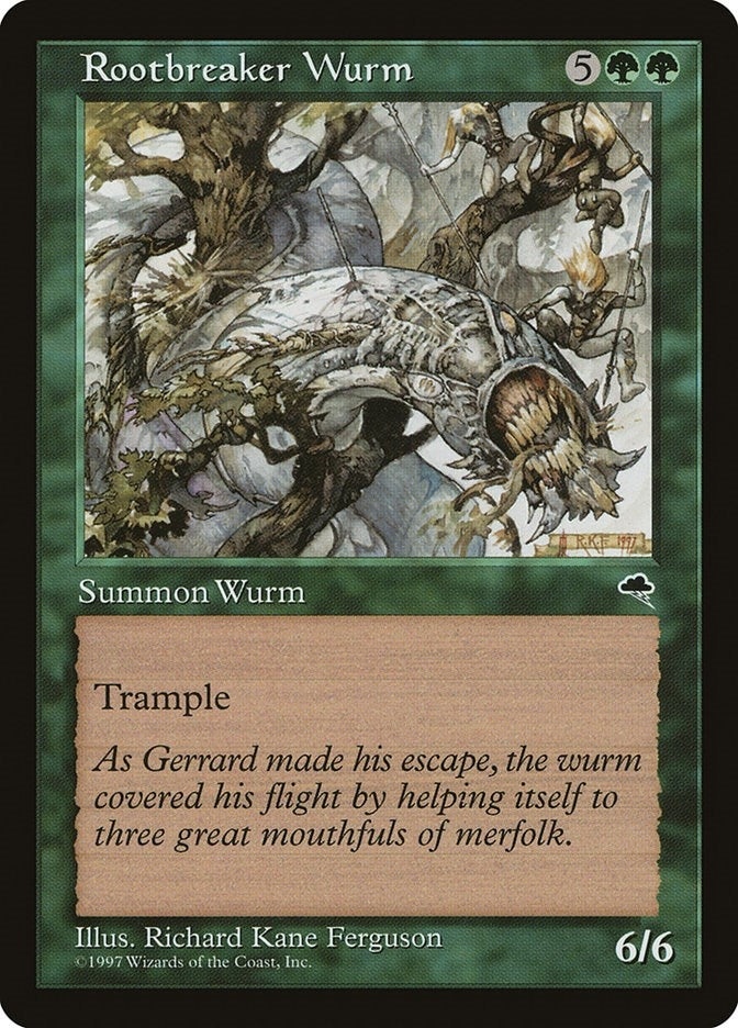 Image for Rootbreaker Wurm (251) [Tempest] - Magic: The Gathering