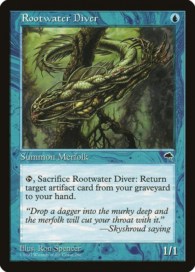 Image for Rootwater Diver (81) [Tempest] - Magic: The Gathering