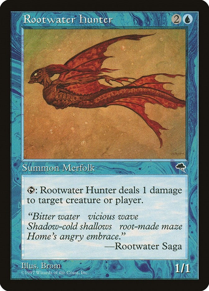 Image for Rootwater Hunter (82) [Tempest] - Magic: The Gathering