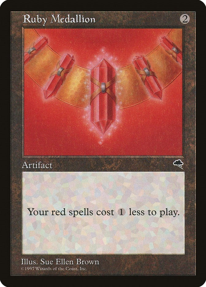 Image for Ruby Medallion (305) [Tempest] - Magic: The Gathering