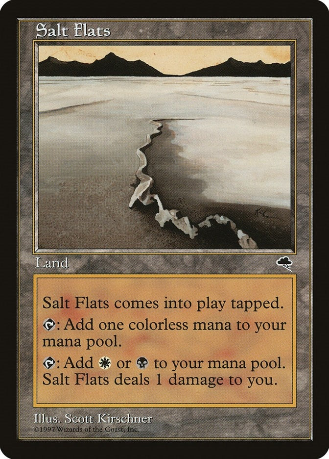 Image for Salt Flats (324) [Tempest] - Magic: The Gathering
