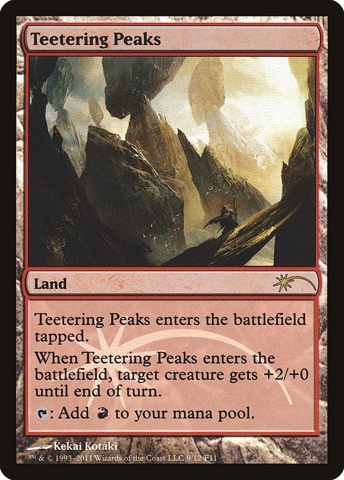 Image for Teetering Peaks (9) [FNM Promos] - Magic: The Gathering