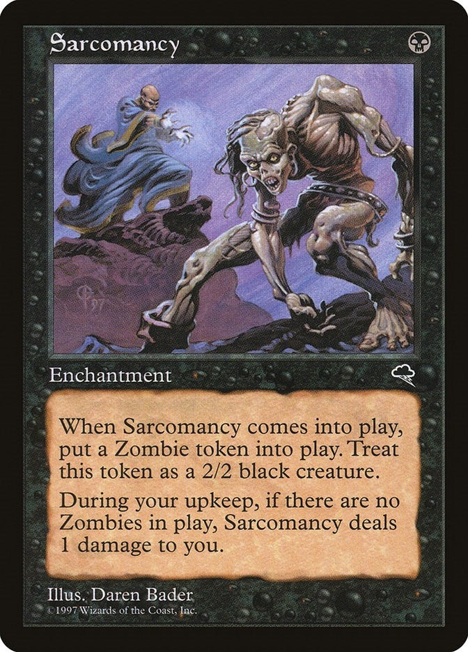 Image for Sarcomancy (154) [Tempest] - Magic: The Gathering