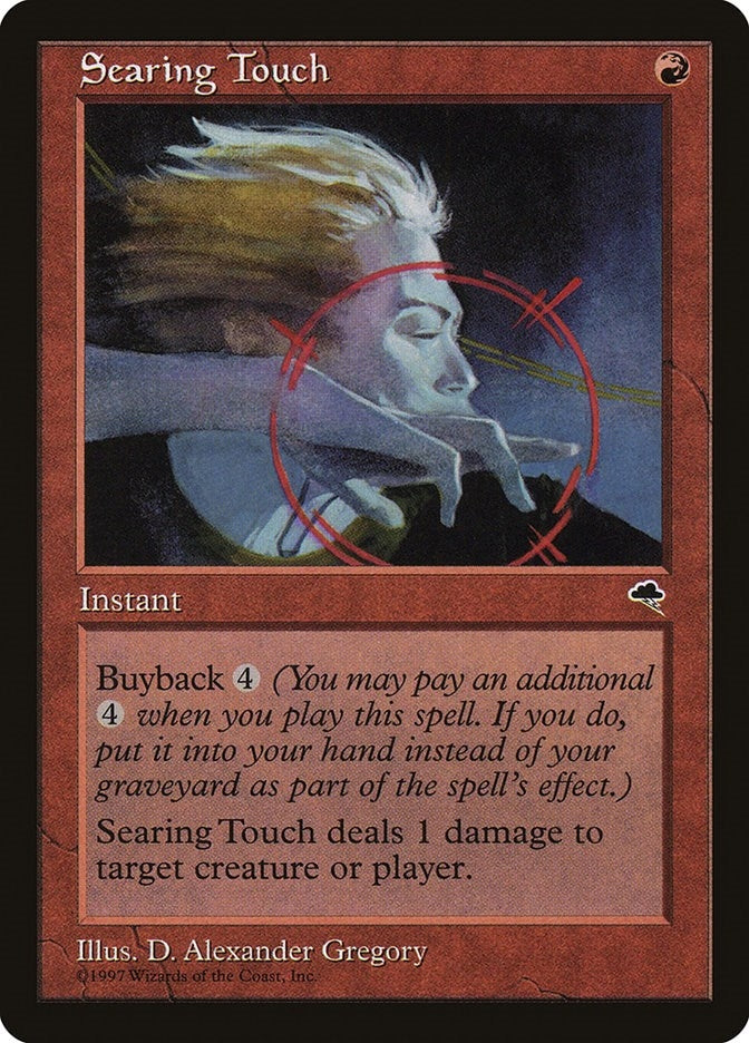 Image for Searing Touch (201) [Tempest] - Magic: The Gathering