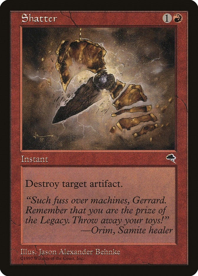Image for Shatter (203) [Tempest] - Magic: The Gathering