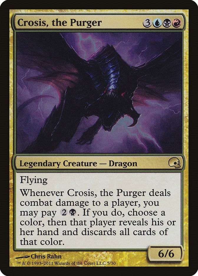 Image for Crosis, the Purger (5) [Premium Deck Series: Graveborn] - Magic: The Gathering