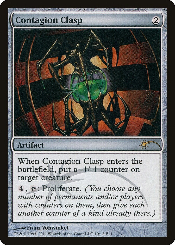 Image for Contagion Clasp (10) [FNM Promos] - Magic: The Gathering