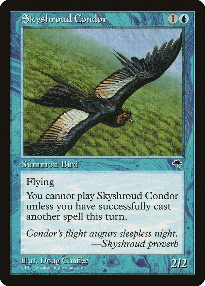 Image for Skyshroud Condor (88) [Tempest] - Magic: The Gathering