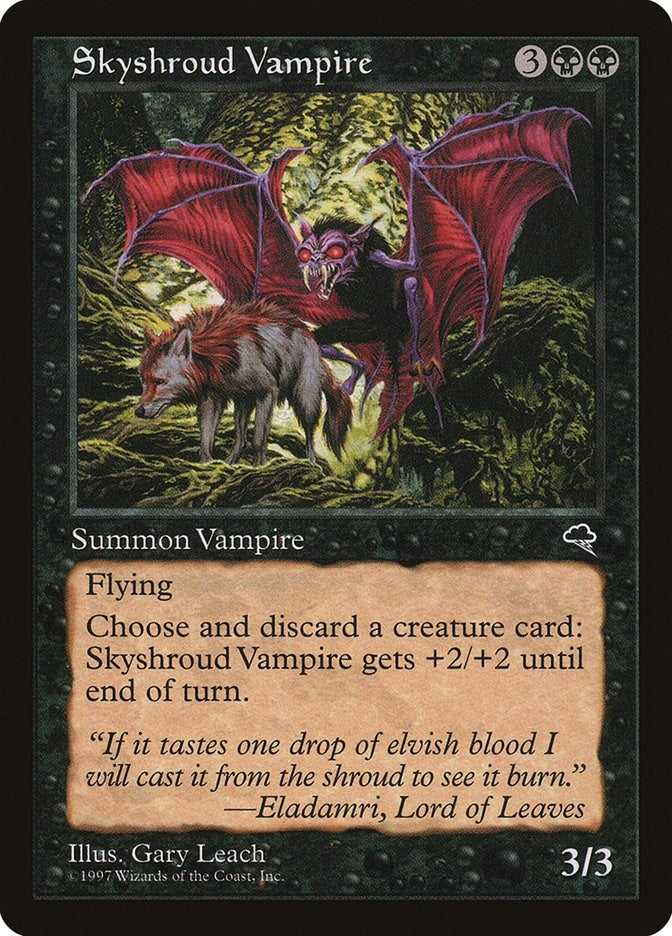 Image for Skyshroud Vampire (157) [Tempest] - Magic: The Gathering