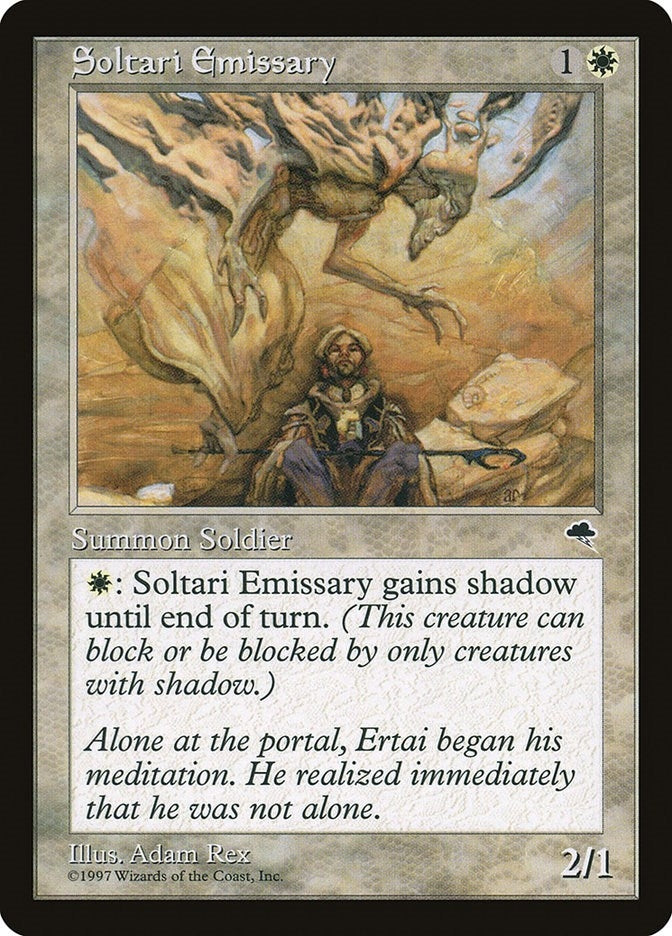 Image for Soltari Emissary (42) [Tempest] - Magic: The Gathering