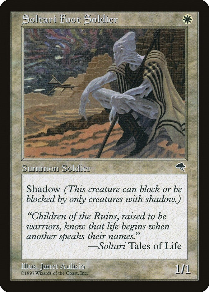 Image for Soltari Foot Soldier (43) [Tempest] - Magic: The Gathering