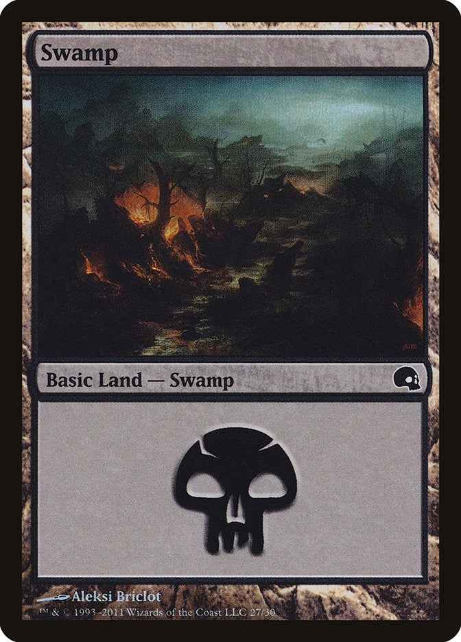 Image for Swamp (27) (27) [Premium Deck Series: Graveborn] - Magic: The Gathering