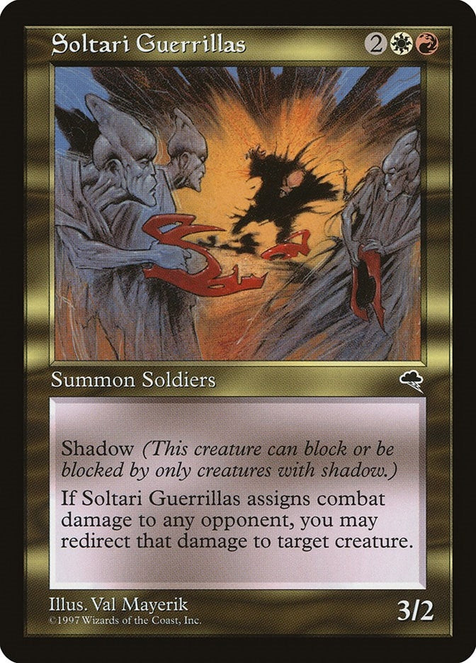 Image for Soltari Guerrillas (272) [Tempest] - Magic: The Gathering