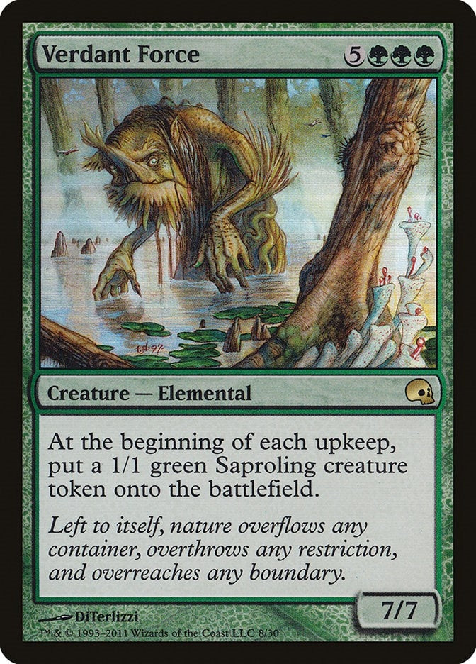Image for Verdant Force (8) [Premium Deck Series: Graveborn] - Magic: The Gathering